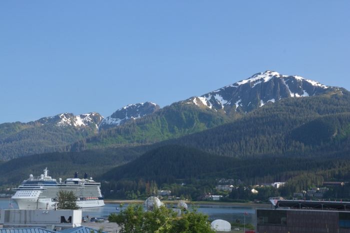 overlooking Gastineau Channel to Douglas Island